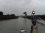 Leaving the lock ECLUSE DE DRACE
